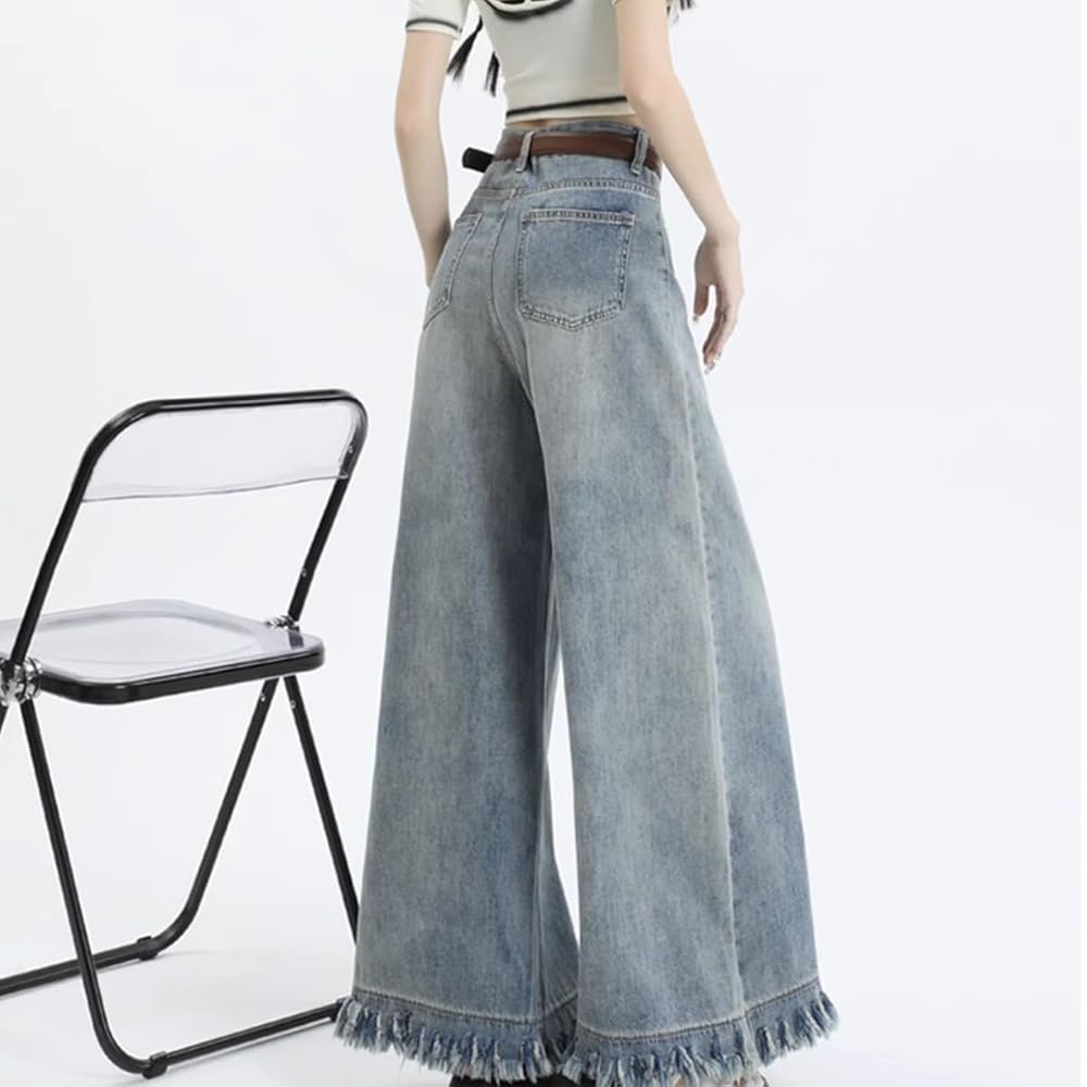 Amazon.com: kakarin choyx Women's Fashion High Waist Baggy